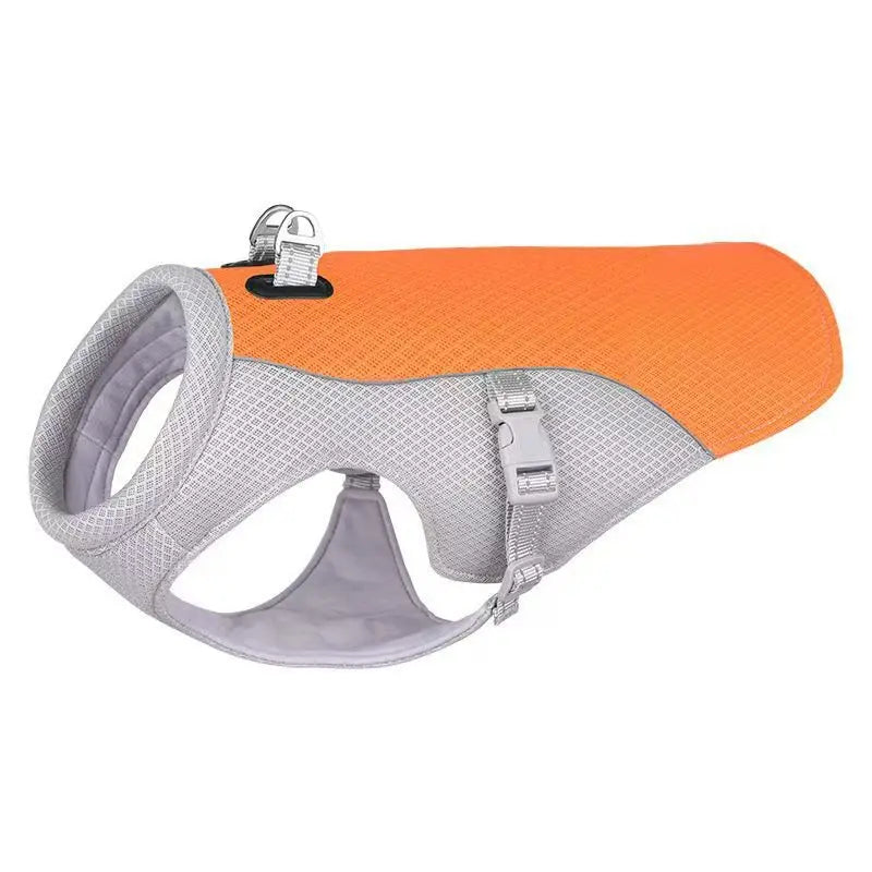 Summer Dog Cooling Vest - Heat-Resistant, Breathable, Sun-Proof Apparel for Small and Large Dogs During Outdoor Activities