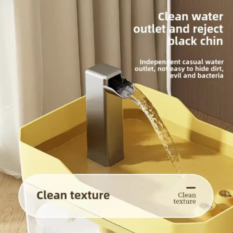 Automatic Cat Water Fountain with Circulating Filtration System for Intelligent Pet Hydration