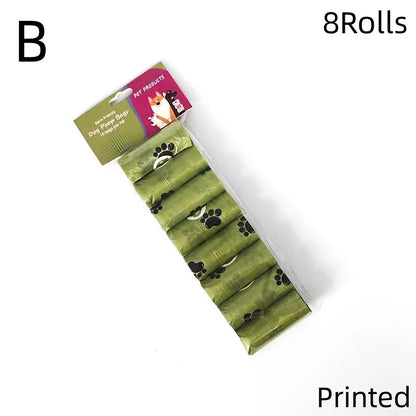 Eco-Friendly Biodegradable Dog Poop Bags - Thickened, Portable & Scented with Organizer for Stress-Free Outdoor Walks