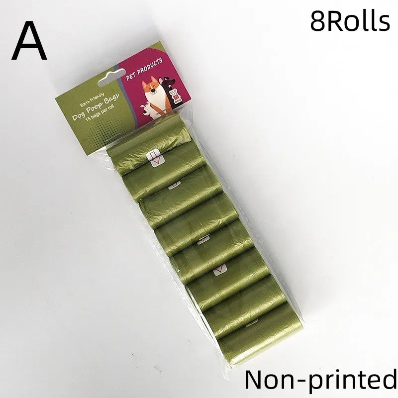 Eco-Friendly Biodegradable Dog Poop Bags - Thickened, Portable & Scented with Organizer for Stress-Free Outdoor Walks